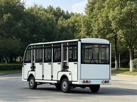 Navette électrique de luxe KAVRED - Carrosserie haute résistance, faible taux de défaillance pour le transport touristique dans les parcs et les stations balnéaires