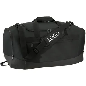 BSCI Custom Duffel Bag For Woman Men Travel Sports Duffel Gym Bags With Custom Print Shoe Compartment Travel Bag