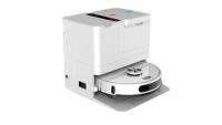 Robot aspirateur et serpillière tout-en-un Teendow D60S, forte aspiration, navigation LDS, réservoir eau et poussière 2-en-1, base de vidage automatique, 1000 mAh, moteur sans balais