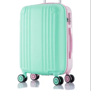 ABS popolare ragazze trolley da viaggio sacchetto dei bagagli di commercio all'ingrosso della fabbrica bello stile colorato