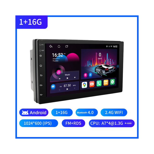 14.6" Android 14 Car Radio Stereo Multimedia Video Player Navigation Carplay Head Unit Simple Car Player Car Mp5 Player