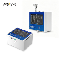 Contador de Partículas Láser para Taller Farmacéutico, Monitor en Línea de Acero Inoxidable, 28.3L/min, 6 Canales, Control PID, RS485, RJ45