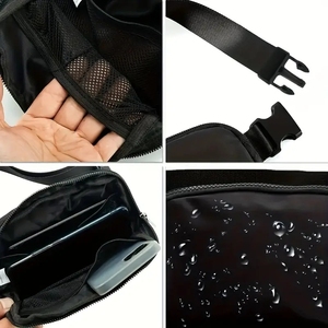 Bolso de Pecho de Poliéster para Mujer, Mini Bolso Bandolera, Riñonera con Correa Ajustable, para Viajes, Correr, Deportes Diarios al Aire Libre - Product Image 6