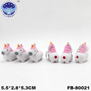 Porte-clés <span class=keywords><strong>licorne</strong></span> anti-stress pour enfants, jolis bijoux, anti-stress, doux et coloré, tendance 2020 - Product Image 2