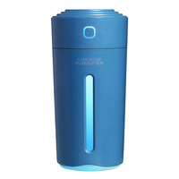 Mini humidificateur d'air USB 280 ml à sept couleurs pour voitures