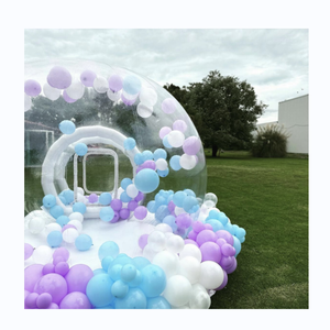 Carpa Burbuja Inflable de PVC, Globo Transparente, <span class=keywords><strong>Domo</strong></span> Iglú, Carpa para Eventos al Aire Libre, Campamentos, Bodas, Fiestas - Product Image 1