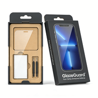 Scatola Personalizzata per Protezione Schermo Smartphone, Confezione per Elettronica di Consumo, Scatola in Carta Laminata