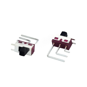Interruptor de palanca SS-12D11A de 3A de alta corriente, 2 posiciones, de una sola fila, 3 pines, con patas dobladas, interruptor de dial directo, salida de fábrica - Product Image 1