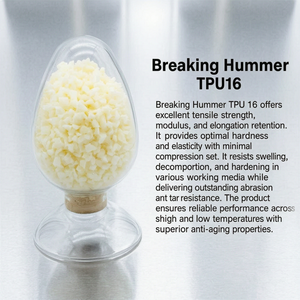 Granulés TPU16 Premium Breaking Hummer, qualité moulage par injection, haute résistance, résistant aux chocs, matériau pour pièces automobiles, Chine - Product Image 1