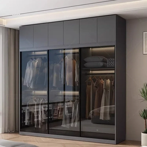 Armario empotrado moderno minimalista de gran venta, muebles de vestidor que ahorran espacio, personalización completa para el hogar - Product Image 4