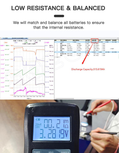 グレードA + AESC 315AH LiFePO4プリズム3.2V 230Ah ~ 340Ah <span class=keywords><strong>48V</strong></span>リチウムイオンバッテリーエンビジョンMB31シリーズさまざまな用途向け - Product Image 5