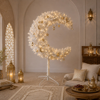 Offre spéciale décorations du Ramadan arbre 6 pieds croissant Ramadan Eid lune arbre pour la décoration de la maison