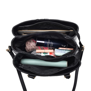 Sac à main de luxe pour femme, grande capacité, sac messager avec impression de lettres, sac fourre-tout pour femme - Product Image 4