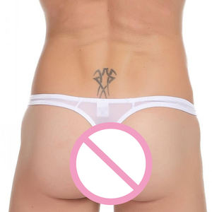 <span class=keywords><strong>Rainbao</strong></span> Sous-vêtements pour hommes tendance et très vendus Sous-vêtements transparents Sexy Mature String Design personnalisé Taille basse - Product Image 1
