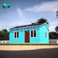 Plans de maison préfabriquée compacte bien conçue à 3 chambres pour usage en appartement, dimensions 7,5m*8m, 98m², maison préfabriquée en panneaux sandwich
