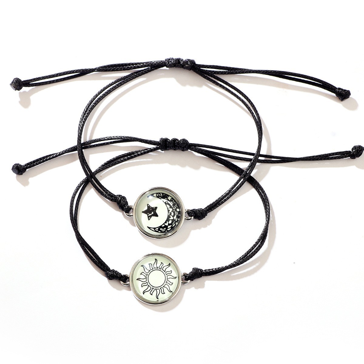 Moda nuevo blanco sol Luna amantes