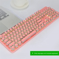 Capuchons de touches de clavier mécanique de style punk en différentes langues (français/anglais/espagnol/coréen/thaï)