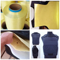 Tissu tissé en Para-Aramide ignifuge à module élevé 400 g/m² pour doublures de combinaisons de protection haute température