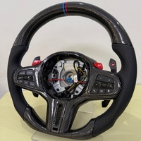Volante de Fibra de Carbono Personalizado para BMW X3m G01 G02 G05 G20 G80 G87 M4 F13 F25 F33