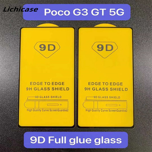 Lichicase per Xiaomi 14 Ultra 9D 9H pieno colla vetro temperato per <span class=keywords><strong>Redmi</strong></span> A3 pellicola di protezione dello schermo - Product Image 5