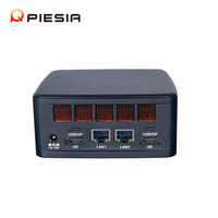 Piesia Intel 14e génération Ultra 7 155H 255H Ultra 5 125H 225H Boîtier PC de bureau OpenCLAW AI 2 *i226-V LAN 2*DDR5 Mini PC NUC de bureau
