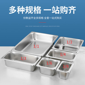 304 Stainless Steel Serving Trays Rectangular Food Grade Restaurant Use Dishwasher Safe - Product Image 5
