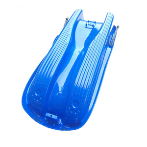 Toboggan d'hiver durable <span class=keywords><strong>en</strong></span> HDPE Binyu pour enfants, design léger, sangle de traction, freins à freinage, couleur Pantone personnalisée - Product Image 4
