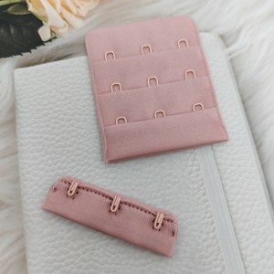 Accessoires de lingerie : Ruban adhésif à crochets et œillets pour soutien-gorge, 3 rangées, 3 crochets, en nylon/polyester de haute qualité, pour couture - Product Image 3