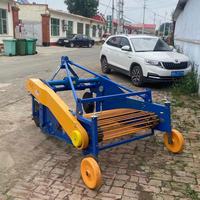 Récolteuse d'herbes multifonctionnelle à haute productivité, entraînée par tracteur, de 4UY Factory, avec une largeur de travail de 1100 mm pour pommes de terre et carottes