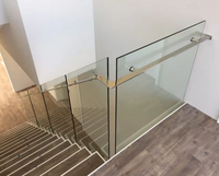 Accessoire de garde-corps en acier inoxydable 316 de qualité marine pour balcon et escalier, adapté aux tubes ronds de 42 mm et 50,8 mm de diamètre