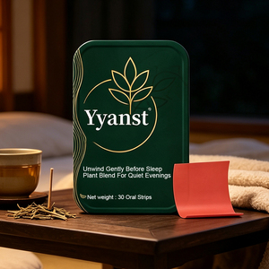 Bandes buccales fines aux extraits végétaux, naturelles et douces, pour la détente avant le sommeil, soirées paisibles et bien-être apaisant, OEM, marque privée, logo personnalisé - Product Image 4