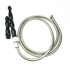 อุปกรณ์สวนล้างลำไส้คุณภาพดี พร้อมหัวฉีด 2 แบบ สำหรับทำความสะอาดทางทวารหนัก ของเล่นทางเพศสำหรับเกย์ - Product Image 2