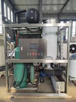 Machine industrielle de fabrication de glace en tubes, 1-5 tonnes par jour, avec compresseur, pour usines de glace alimentaire, haute productivité