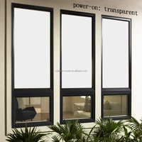 Film intelligent PDLC à transparence élevée, verre intelligent commutable, film de confidentialité personnalisé pour fenêtres et portes, film de verre intelligent givré