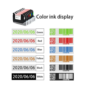 Impresora portátil de inyección de tinta de mano de 50mm, secado rápido, 600 ppp, excelente para la codificación por lotes, impresión de fecha de caducidad, impresora de etiquetas de fácil uso - Product Image 5