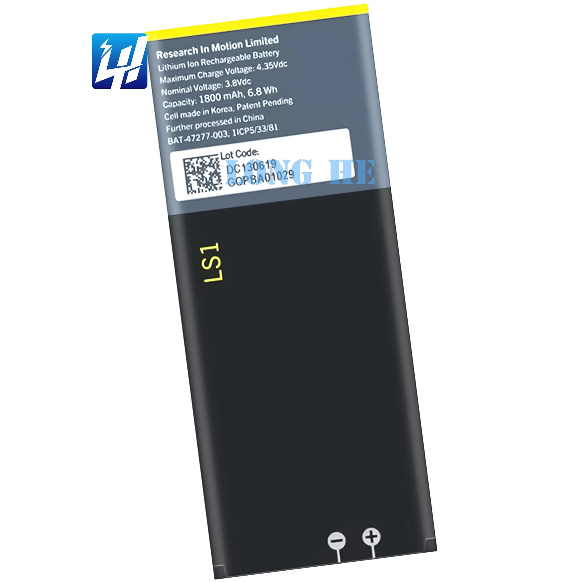 Z10 STL100 OEM mobile phone battery for BlackBerry ls1