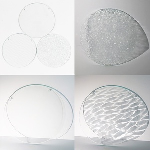 Nouveau Disque de Verre Transparent Nordique Moderne pour Peinture DIY, à suspendre, vierge, personnalisable, attrape-soleil, décoration géométrique pour la maison - Product Image 5