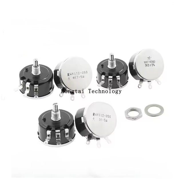 WX112 WX050 5W Single Turn Wirewound Potentiometers 1K 2.2K 3.3K 4.7K 5.6K 6.8K 10K 22K 33K 47K 100R 220R 330R 470R
