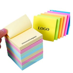 Promotional Gifts Recyclable Student Advertising Sticky Note <b>Pads</b> Colored Self-Adhesive Writing <b>Memo</b> <b>Pads</b> for Logo Printing - Product Image 1