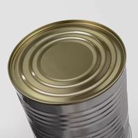300 # vente en gros de boîtes de conserve vides de qualité alimentaire sans impression avec couvercle facile à ouvrir pour l'emballage alimentaire