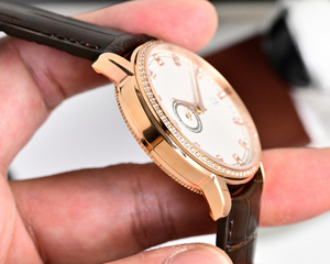 Reloj Clásico, Popular y Moderno, Multifuncional, con Caja de Acero Inoxidable, Correa de Cuero Genuino, Unisex, de Lujo - Product Image 2