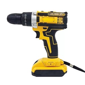 Perceuse sans fil 21V à vitesse variable, mandrin sans clé, diamètre de perçage max. 25 mm, réversible, avec batterie - Product Image 1