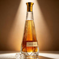 Échantillons Gratuits Personnalisés Bouteilles en Verre de 1000 ml pour Liqueurs, Vodka, Alcool, Spiritueux, Whisky, Gin, Brandy