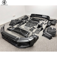 Nouveau kit de mise à niveau style B en fibre de carbone sèche brillante, tissage sergé, sous vide, pare-chocs rigide pour AMG Classe G W465 G63 G Wagon