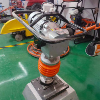 Pilon vibratoire électrique silencieux pour le compactage de la terre en construction intérieure et le compactage de fossés