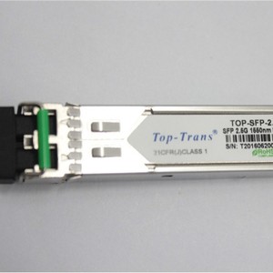 โมดูลออปติคอลท็อปทรานส์ เอสเอฟพี 2.5g 1680nm 80km Ddm สำหรับแลนแบบมีสาย - Product Image 2