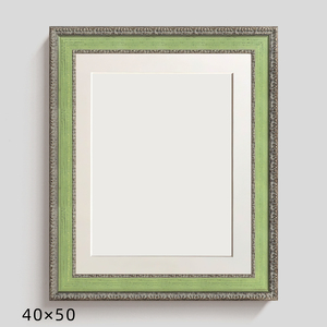Vintage Wood Rectangle Creative Photo <strong>Frame</strong> 10x10 <strong>13x18</strong> 20x25 30x40 A3 Silver Green Color Wholesale - Product Image 5