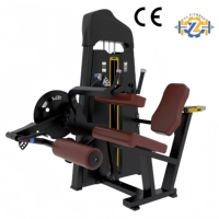YL-1061 Appareil de musculation professionnel réglable pour la musculation des jambes, machine double pour flexions et extensions des jambes, pour salle de sport professionnelle