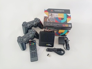 G11 pro Video oyunu konsolları 4K HD 2.4G kablosuz oyunlar 64GB Retro klasik oyun oyun klavyeler <span class=keywords><strong>TV</strong></span> çift sistemi <span class=keywords><strong>TV</strong></span> kutusu PS1/GBA - Product Image 2