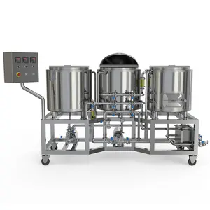 Brewing Equipment Beer Making Machine Craft Beer Brewery Industrial Turnkey Restaurant Home Beer Brewing Equipment System
